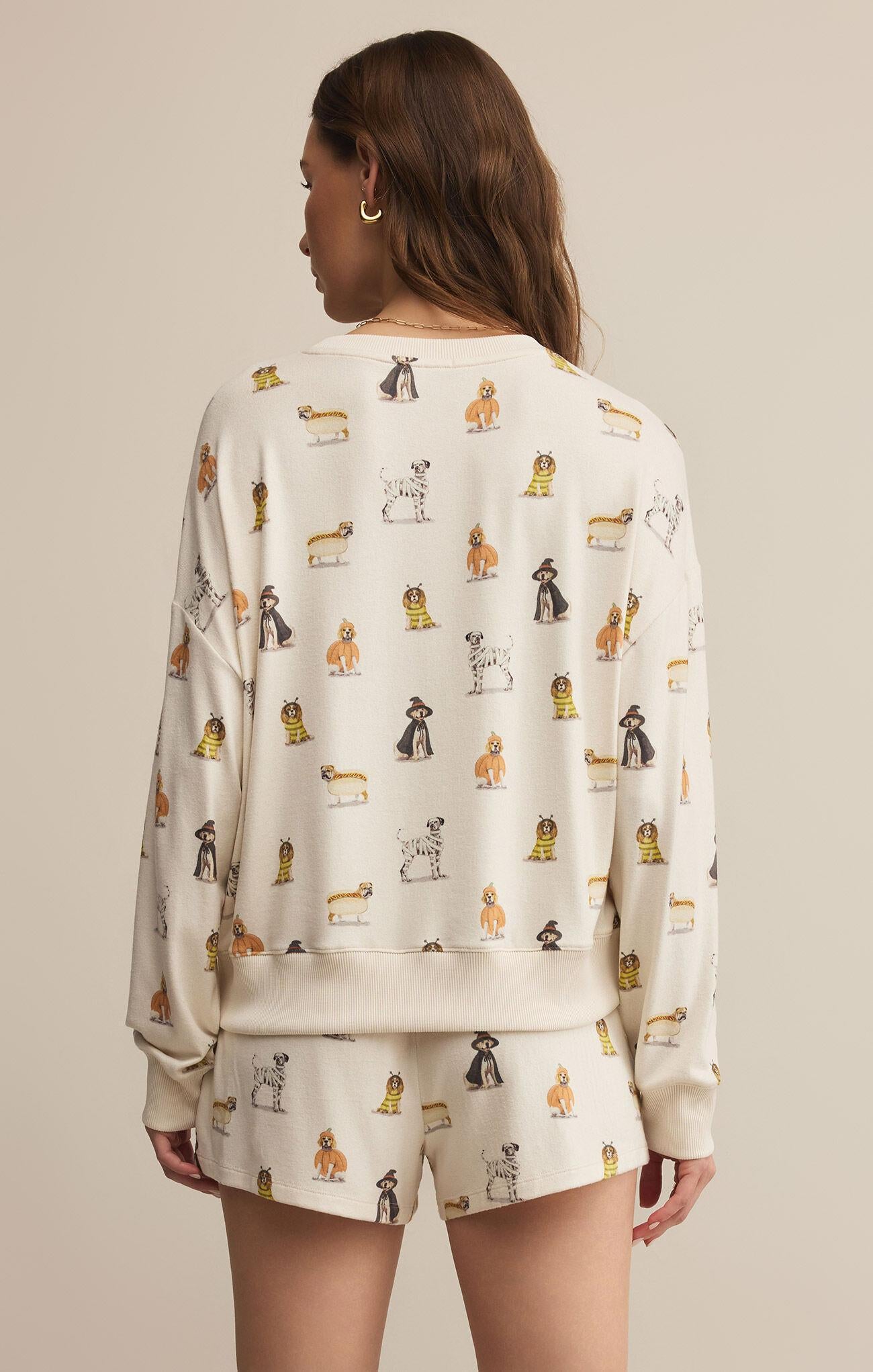 Z Supply Elle Pup LS Top