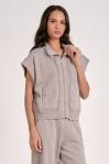 Elan Ainsley Knit Vest w/Zipper