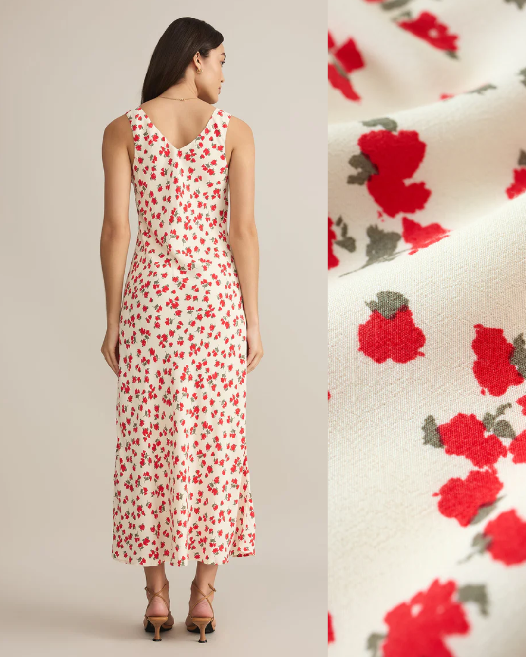 Z Supply Hana LA Rosa Ditsy Maxi