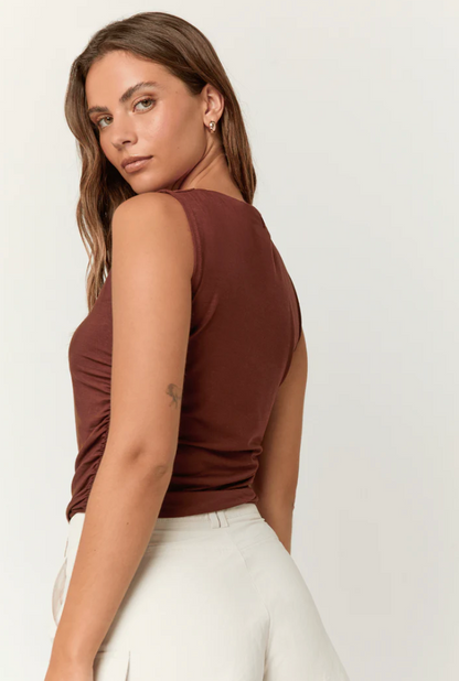Project  Social T Wyatt Ruched Tank