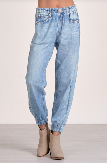 Elan Denim Cargo Jeans