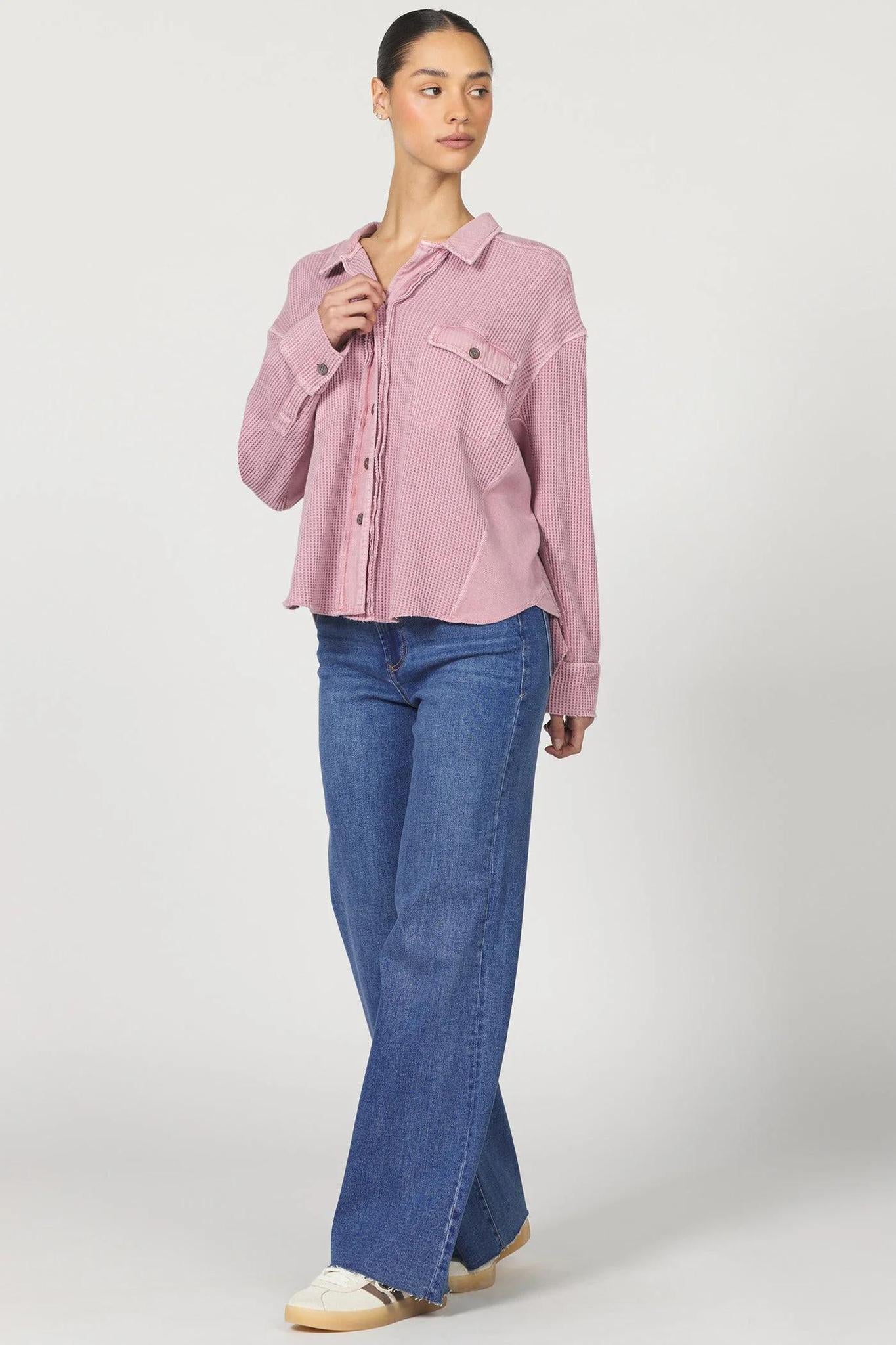 Dear John Foster Waffle Top