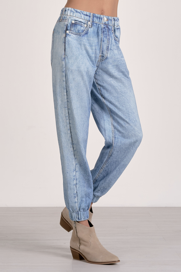 Elan Denim Cargo Jeans