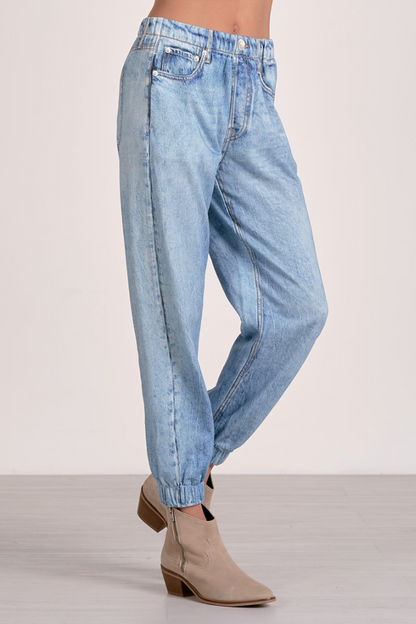 Elan Denim Cargo Jeans